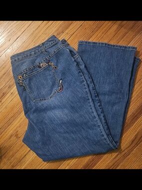 Blue Women's Straight-Leg CJ Banks Jeans